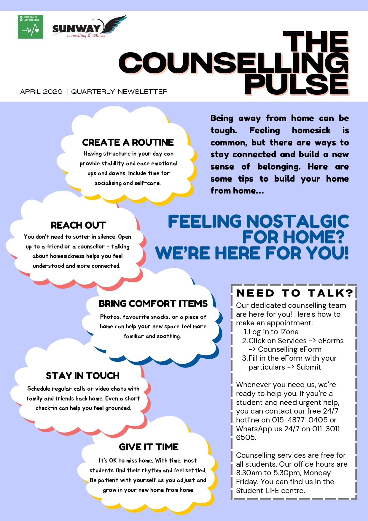 The Counselling Pulse April 2026