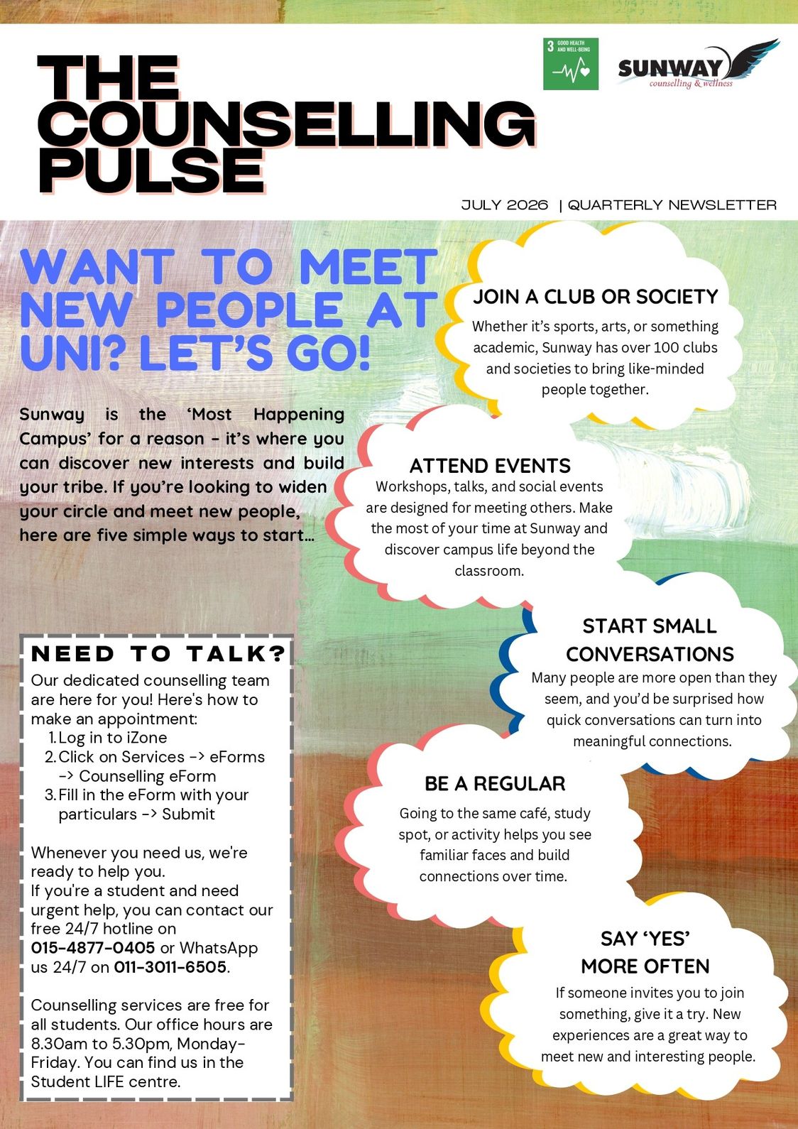 The Counselling Pulse - April 2026
