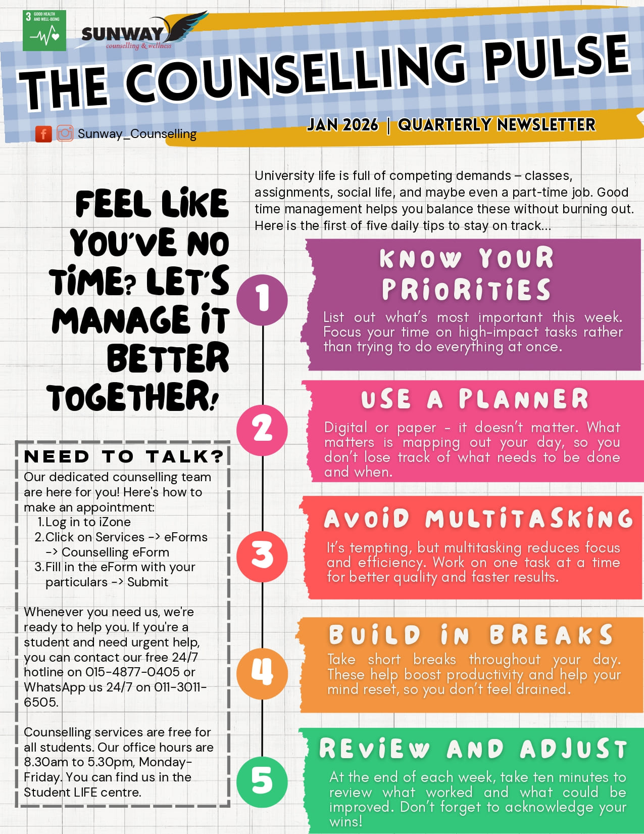 The Counselling Pulse January 2026