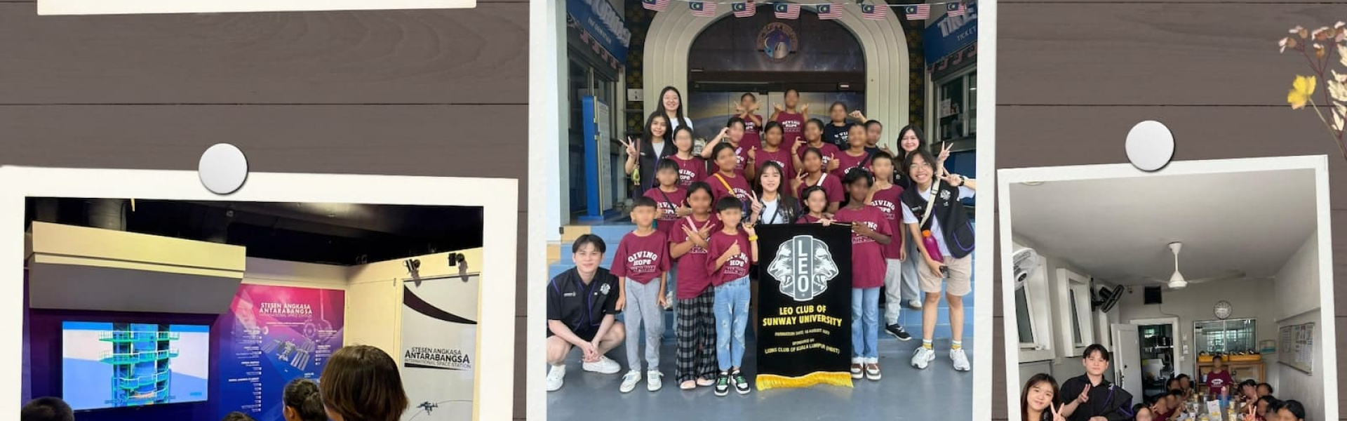 Shining Futures - A Journey to the Stars Leo Club of Sunway University