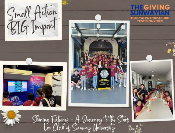 Shining Futures - A Journey to the Stars Leo Club of Sunway University
